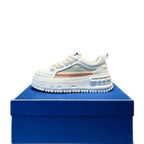 Damen Bequeme Chunky Sneakers mit gepolsterter Sohle und sportlichem Design R&B