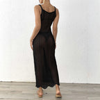 Damen transparenter Strandsarong mit elegantem Design R&B