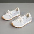Damen Leichte und flexible Freizeitsneaker mit elastischer Einfassung R&B