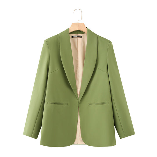 Damen eleganter Blazer mit modernem Schnitt und praktischen Taschen R&B