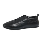 Damen elegante und bequeme Ballerinas mit raffinierter Gummizug-Ästhetik R&B