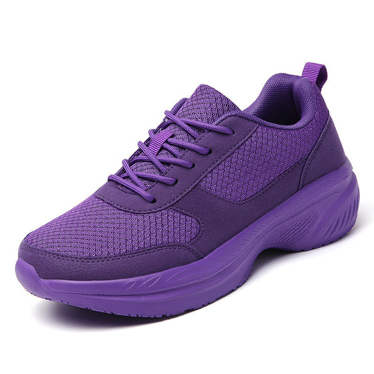 Damen Sportliche Laufschuhe mit atmungsaktivem Mesh-Obermaterial und dämpfender Sohle R&B