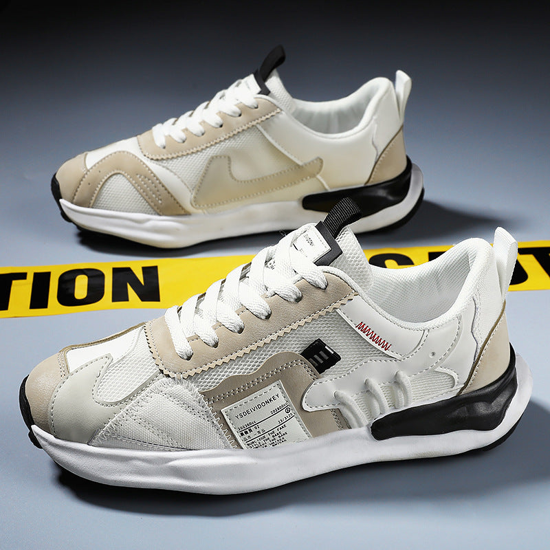 Damen sportliche Sneakers mit atmungsaktivem Obermaterial und flexiblem Design EB