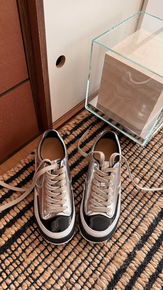 Damen Sportliche Sneaker mit hochwertiger Oberflächenstruktur und rutschfester Sohle R&B