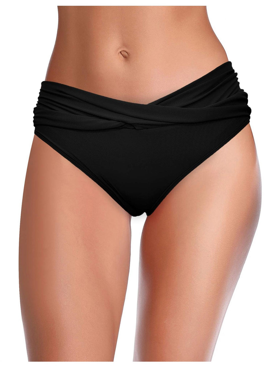 Damen Bikini-Hose mit elegantem Wickeldesign R&B
