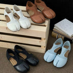 Damen Elegante und trendige Halbschuhe mit einzigartigem Zehen-Design R&B