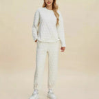 Damen Quilted Lounge-Set R&B