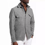 Herren Funktionsjacke mit hochschließendem Kragen und praktischen Taschen R&B