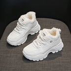 Damen Winterliche Chunky Sneakers mit kuscheligem Innenfutter R&B