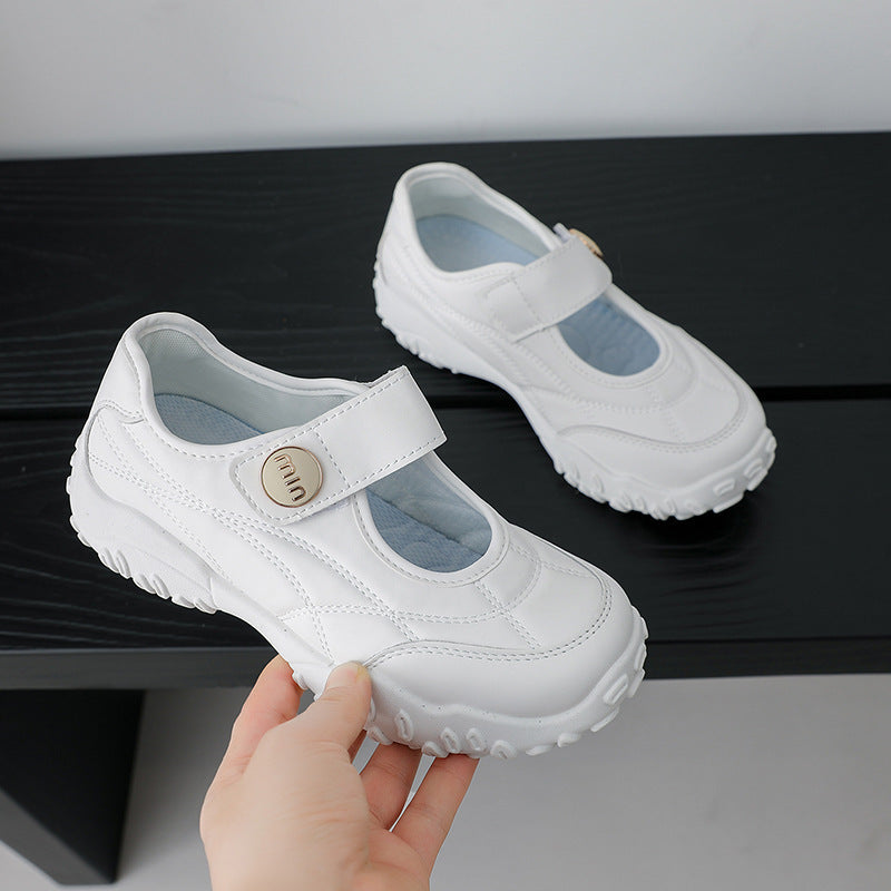 Damen praktische und modische Freizeit-Schuhe mit verstellbarem Klettverschluss R&B