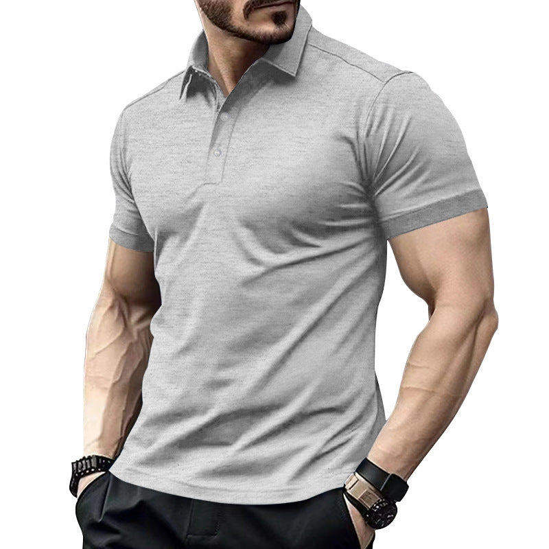 Herren Hochwertiges Kurzarm Poloshirt mit atmungsaktiver Technologie und modernem Schnitt R&B