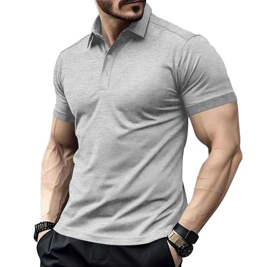 Herren Hochwertiges Kurzarm Poloshirt mit atmungsaktiver Technologie und modernem Schnitt R&B