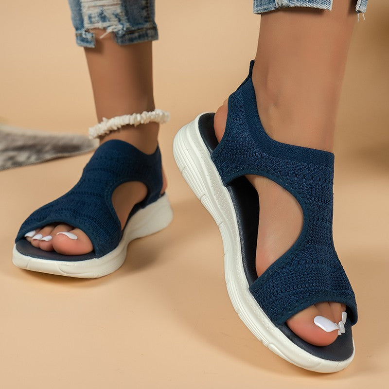 Damen Freizeit-Sandalen mit atmungsaktivem Obermaterial und rutschfester Sohle R&B