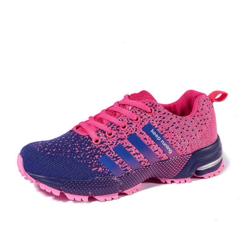 Damen Sportliche Laufschuhe mit atmungsaktiver Mesh-Oberfläche und dämpfender Zwischensohle R&B