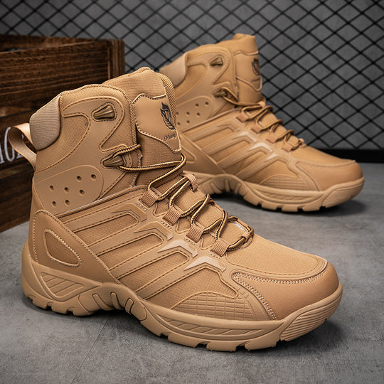 Herren Hochgeschnittene Multifunktionsstiefel mit rutschfester Sohle und atmungsaktivem Obermaterial R&B