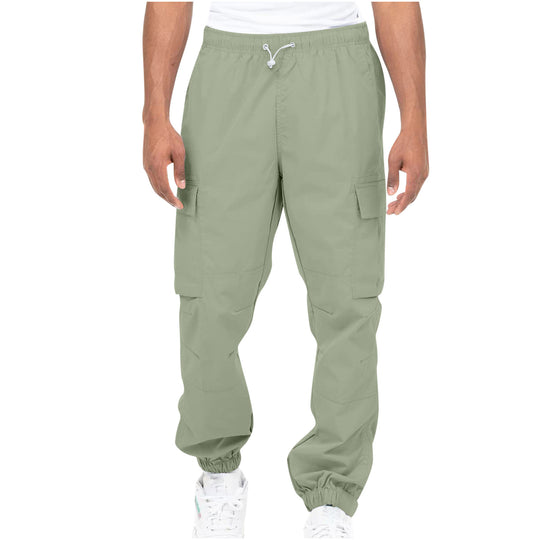 Herren Cargo-Hose mit elastischem Bund und praktischen Seitentaschen R&B