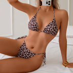 Damen Triangel-Bikini-Set mit elegantem Schnürdesign R&B