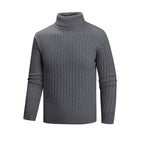 Herren Strickpullover mit Stehkragen R&B