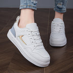 Damen Sportliche Sneakers mit eleganter Akzentfarbe
