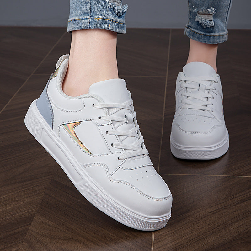 Damen Sportliche Sneakers mit eleganter Akzentfarbe