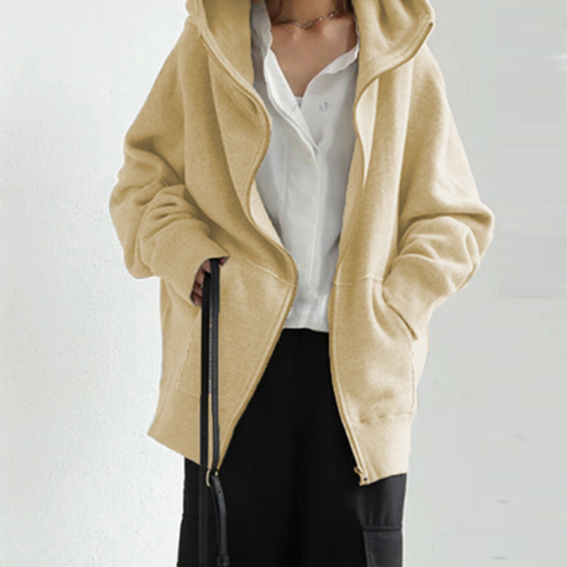R&B | Stylische, Lässig Sitzende Jacke mit Reißverschluss