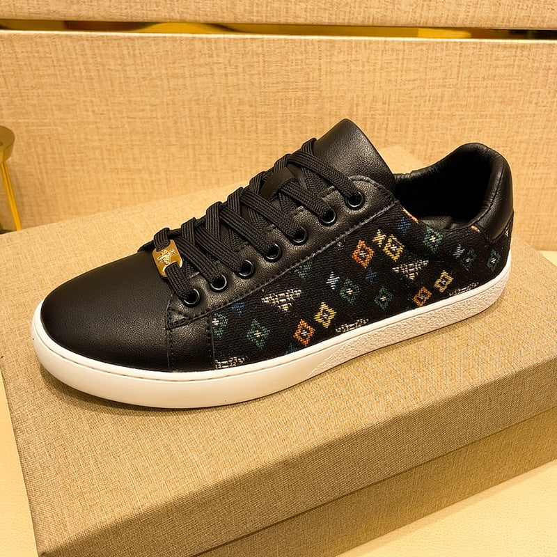 Damen Modische Sneakers mit künstlerischen Mustern und komfortabler Polsterung R&B