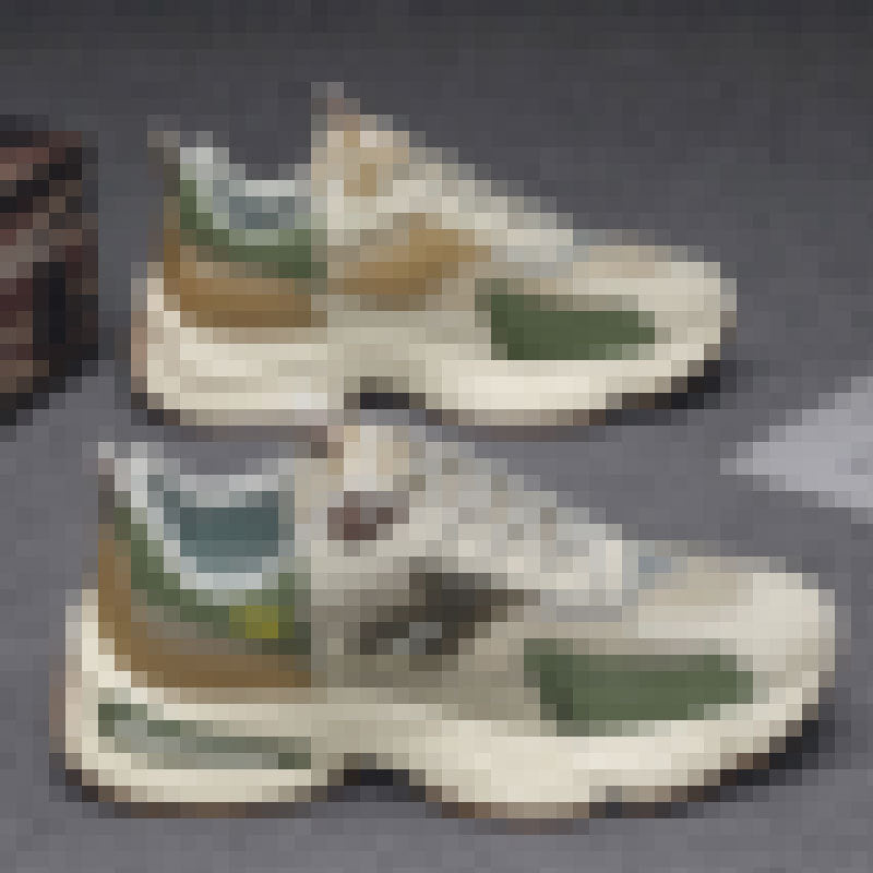Damen Chunky Sneakers mit atmungsaktiver Oberflächenstruktur und rutschfester Sohle