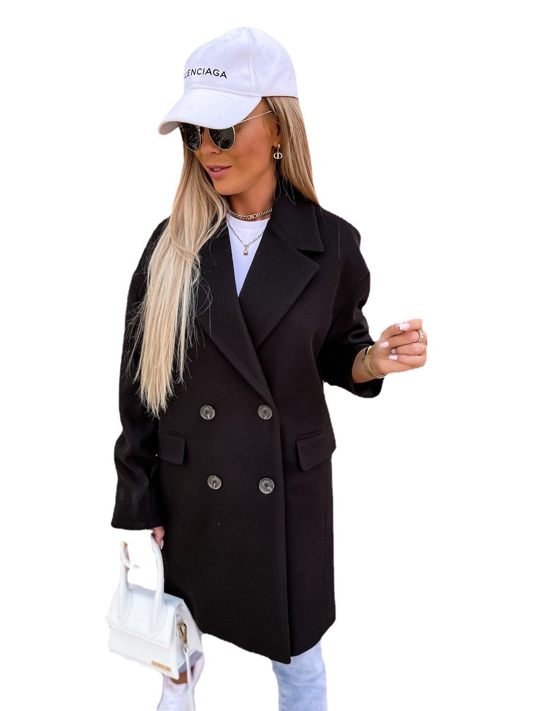 Damen Eleganter und zeitloser Oversize-Blazer R&B