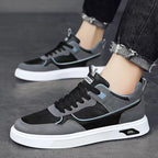 Damen sportliche Sneakers mit robustem Obermaterial und dämpfender Sohle R&B