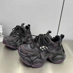 Damen Trendige Chunky Sneakers mit atmungsaktiver Mesh-Oberfläche und innovativer Dämpfung