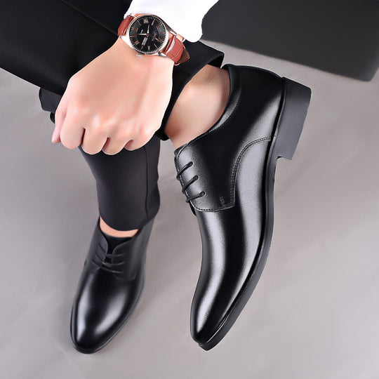 Herren Elegante Schnürschuhe aus hochwertigem Leder R&B