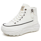 Damen Hochformatige Sneaker mit praktischer Reißverschlussseite R&B