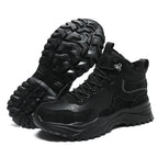 Damen Sportliche Winterstiefel mit strapazierfähigem Obermaterial und rutschfester Sohle