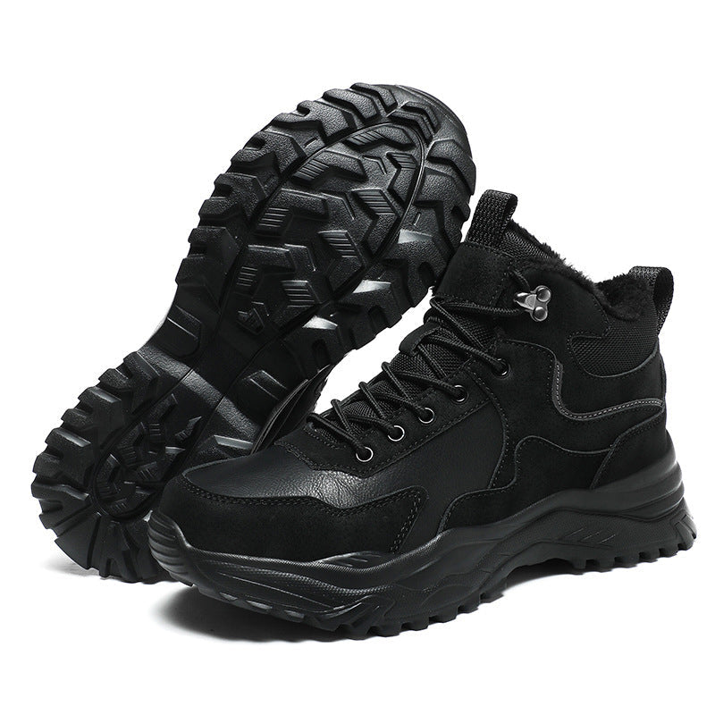 Damen Sportliche Winterstiefel mit strapazierfähigem Obermaterial und rutschfester Sohle
