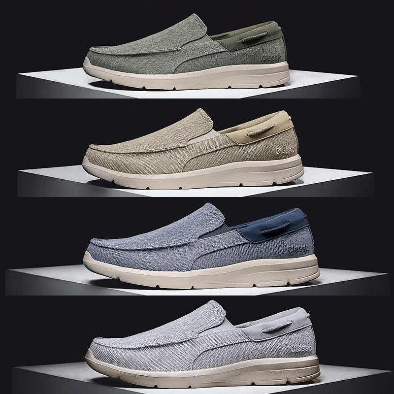 Damen Bequeme Slip-On Schuhe mit atmungsaktivem Obermaterial und dämpfender Sohle R&B
