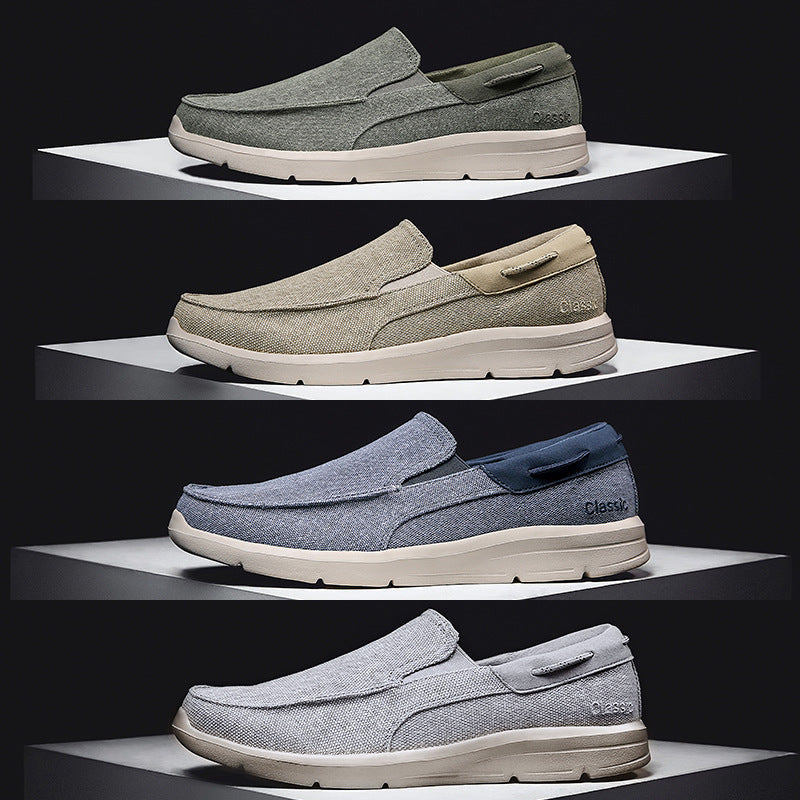 Damen Bequeme Slip-On Schuhe mit atmungsaktivem Obermaterial und dämpfender Sohle R&B