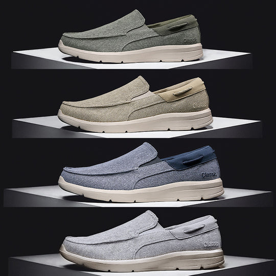 Damen Bequeme Slip-On Schuhe mit atmungsaktivem Obermaterial und dämpfender Sohle R&B