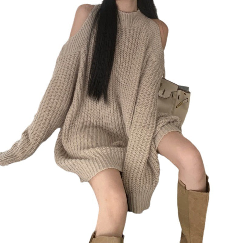 Damen Oversized Strickpullover R&B