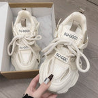 Damen Sportliche Freizeitschuhe mit atmungsaktiver Mesh-Oberfläche R&B