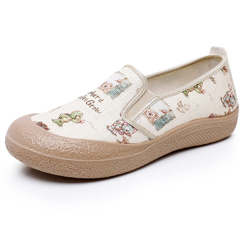 Damen Freizeit-Schuhe mit dekorativem Motiv R&B