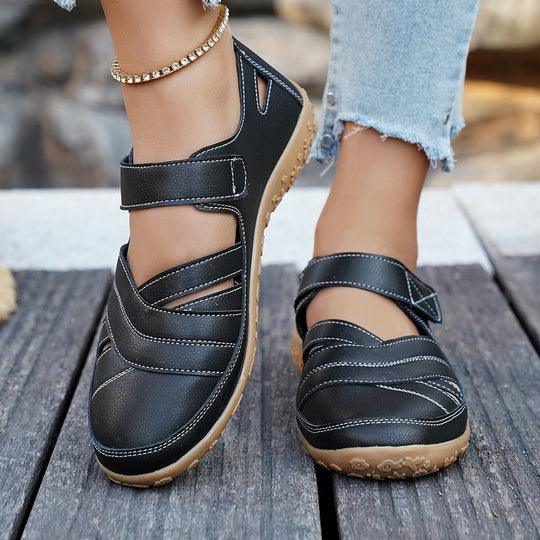 Damen Sandalen mit atmungsaktivem Obermaterial und komfortablem Riemen R&B