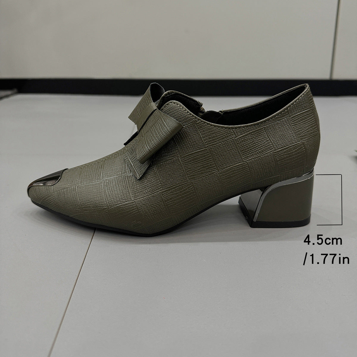 Damen elegante Stiefeletten mit modischem Schleifen-Detail und modernem Vorderteil R&B