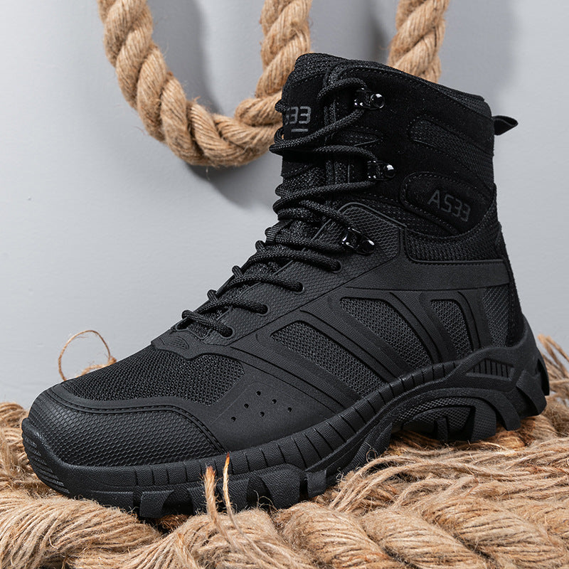 Herren Hochwertige Multifunktionale Wanderschuhe mit Griffiger Sohle R&B