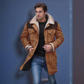 Herren Warm gefütterte Modische Jacke R&B