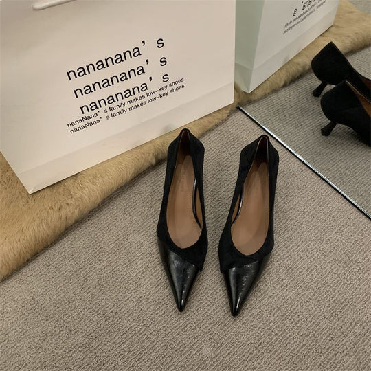 Damen elegante spitze Pumps R&B