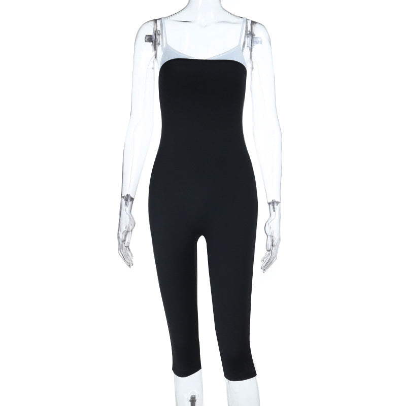 Damen Figurbetonter Jumpsuit