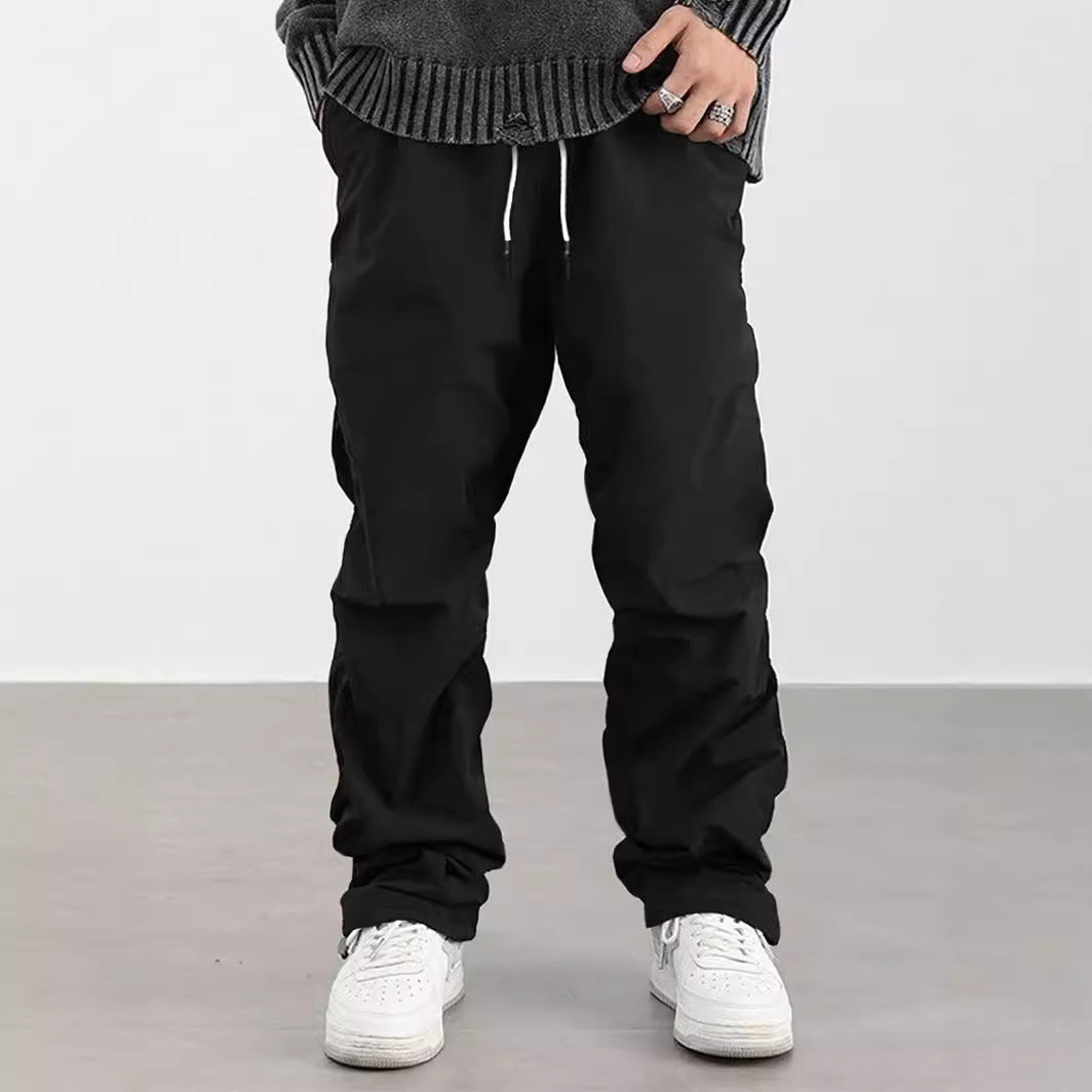 Herren lässige Cargo-Hose mit elastischem Bund und praktischen Taschen R&B