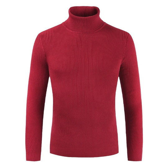 Damen Rollkragenpullover aus gehäkeltem Strick R&B