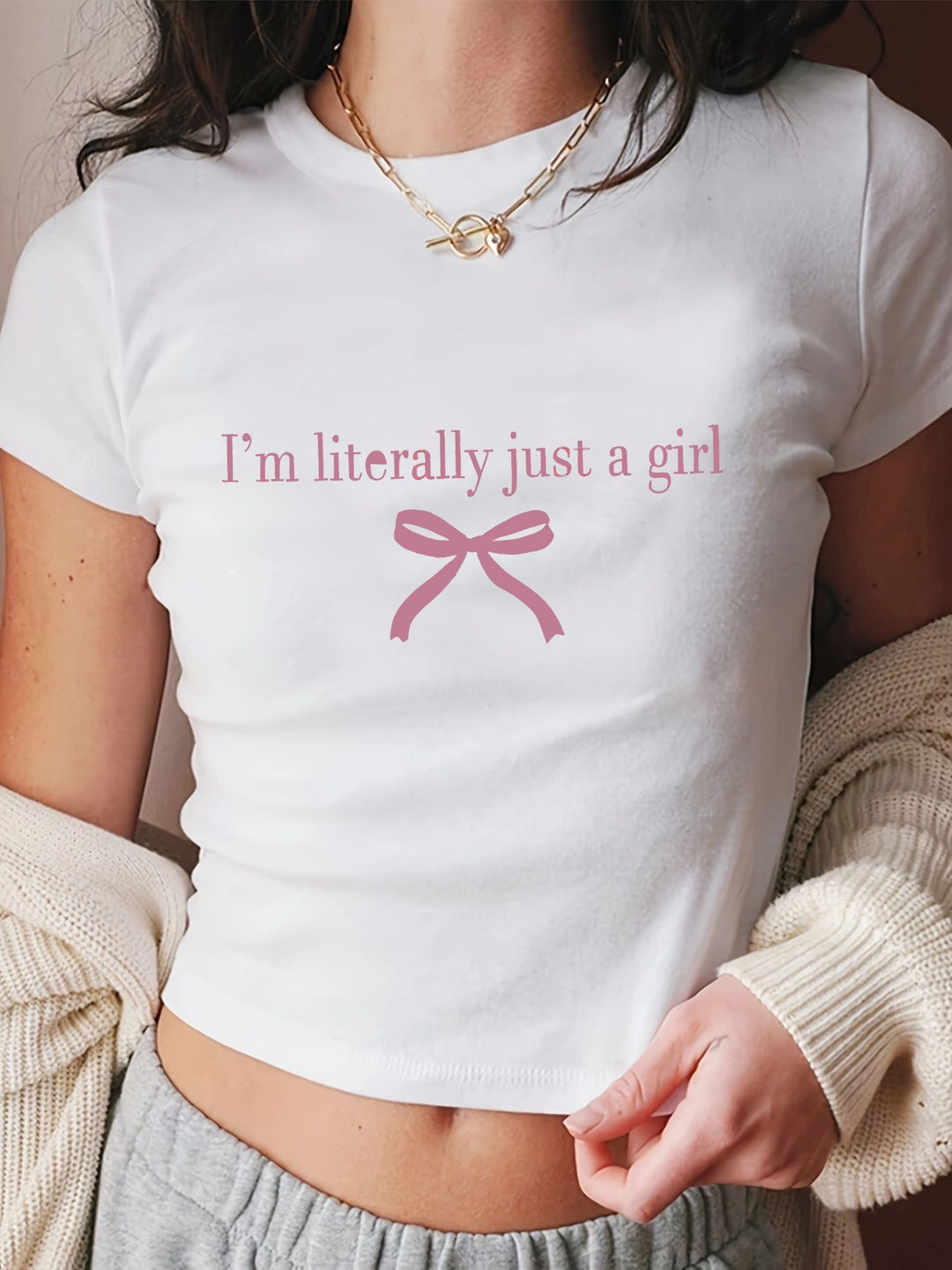 Damen T-Shirt mit künstlerischem Katzenmotiv R&B