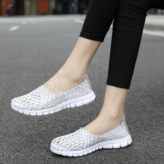 Damen Atmungsaktive Freizeit-Slipper mit flexiblem Obermaterial R&B